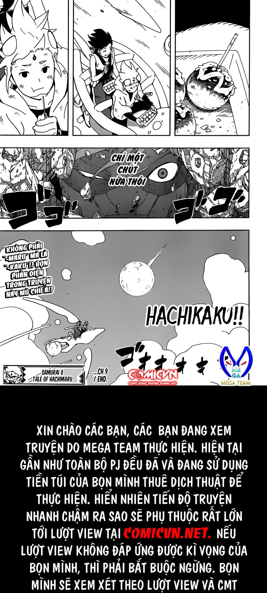 Samurai 8: Tales Of Hachimaru Chapter 9 - Next Chapter 10