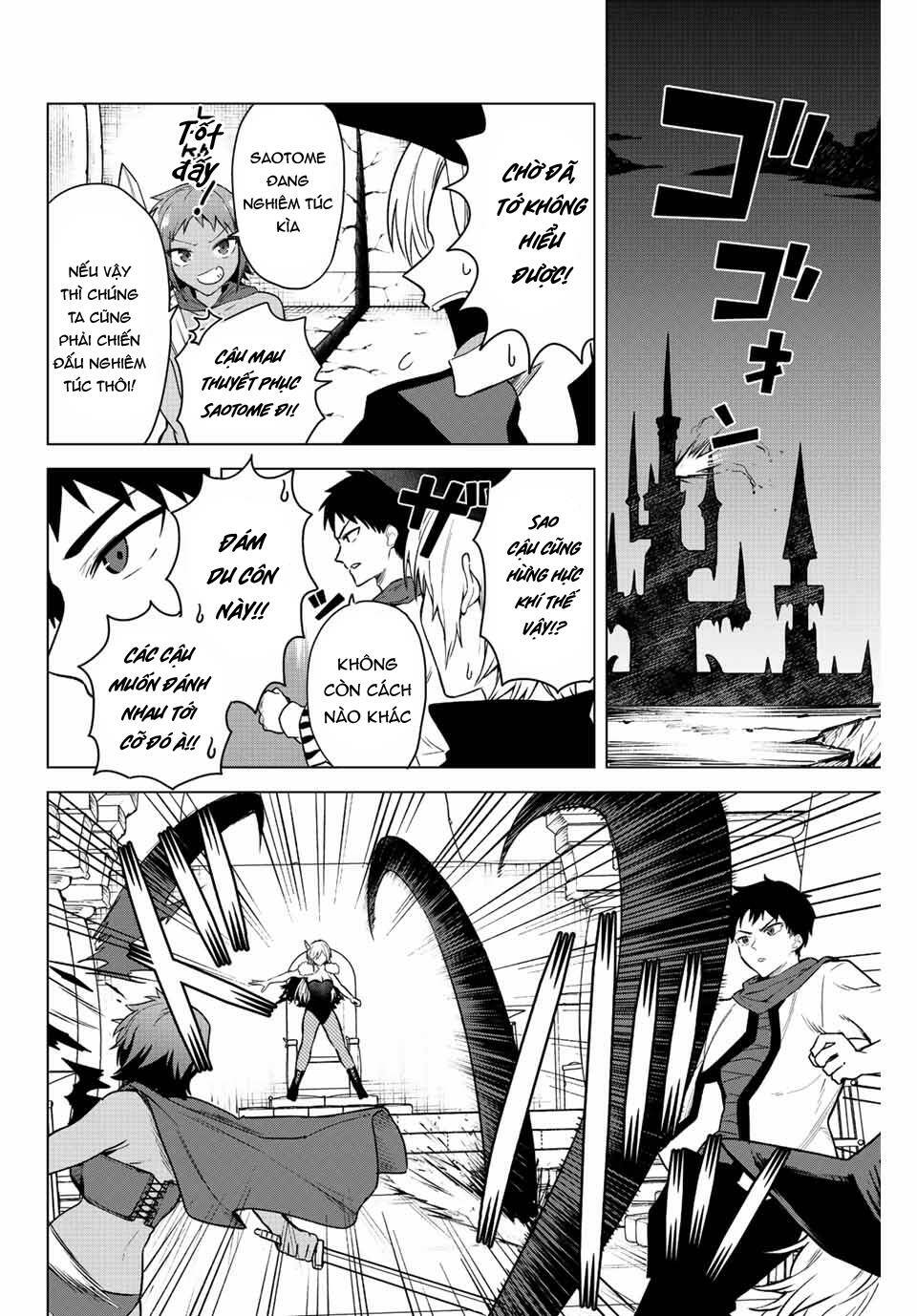 saotome san và trò chơi sinh tử chapter 18: isekai (4) - Trang 2