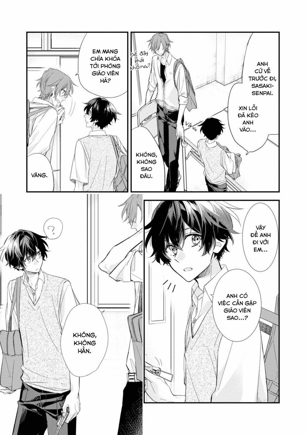 sasaki to miyano chapter 19 - Trang 2