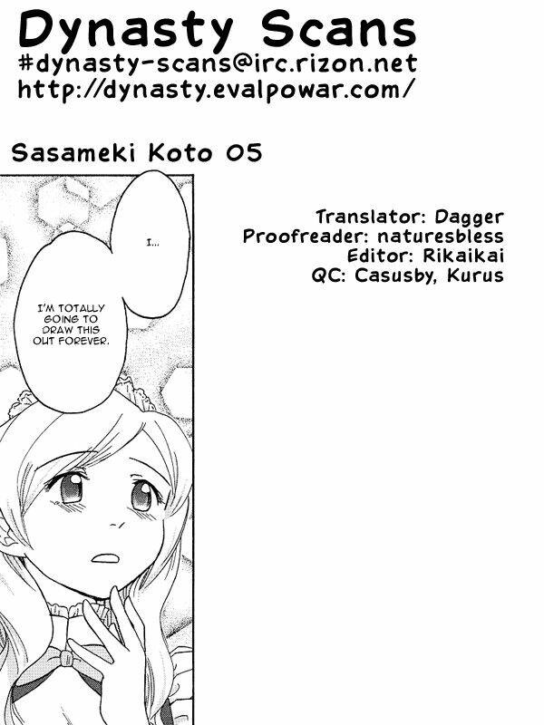 Sasameki Koto Chapter 5 - Trang 2