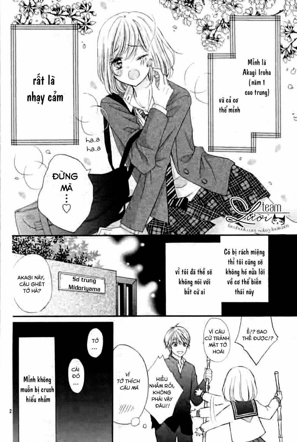 Sawaru No Kinshi!! Ore No Mono Chapter 1 - Trang 2