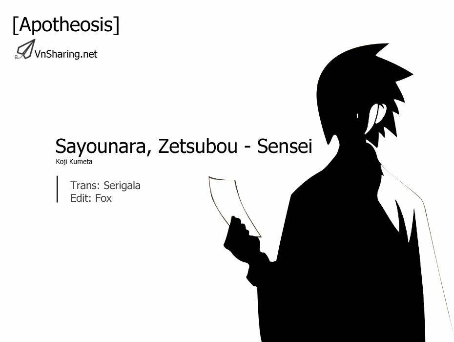 Sayounara, Zetsubou-Sensei Chapter 8 - Trang 2