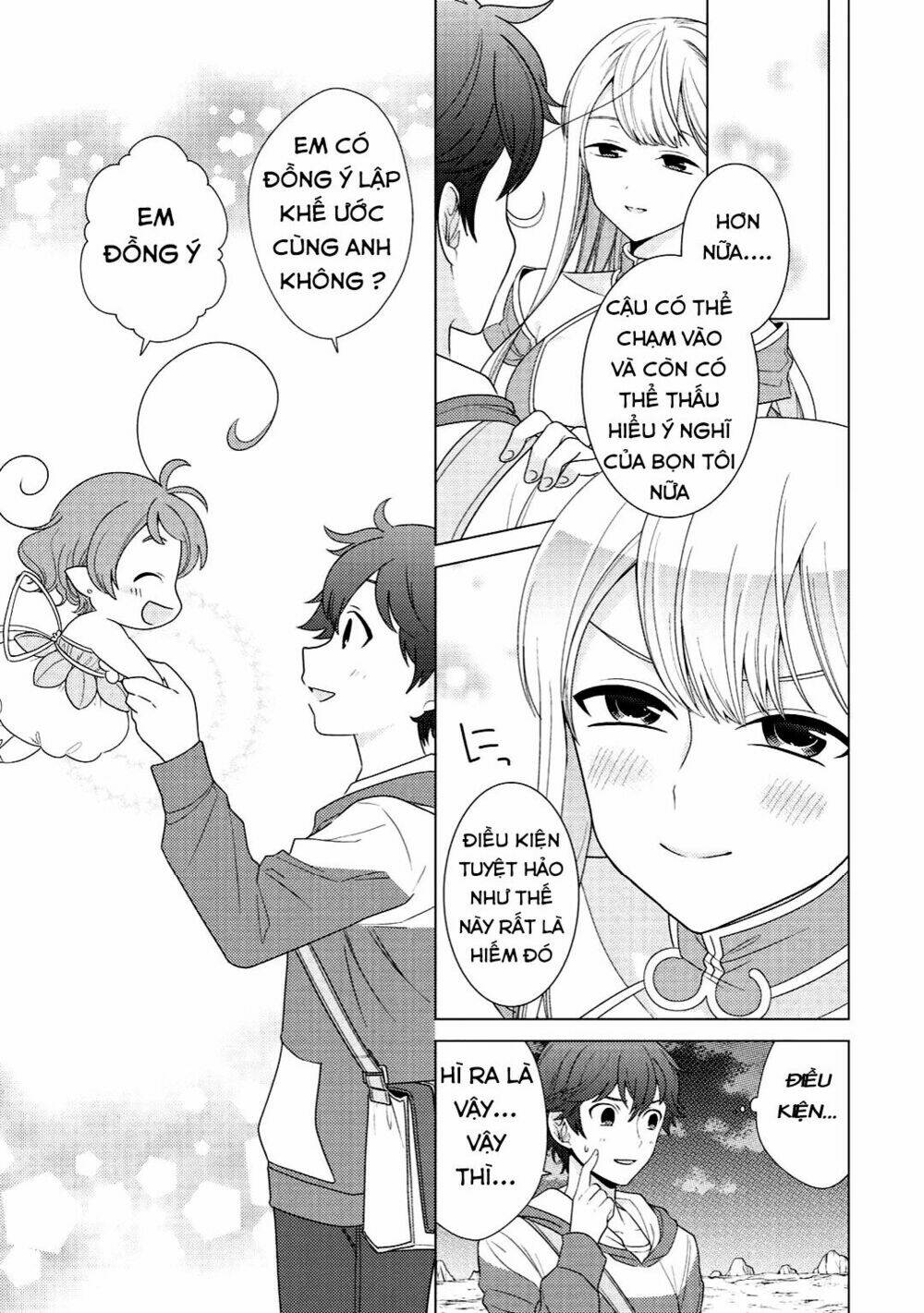 seirei-tachi no rakuen to risou no isekai seikatsu chapter 3 - Trang 2