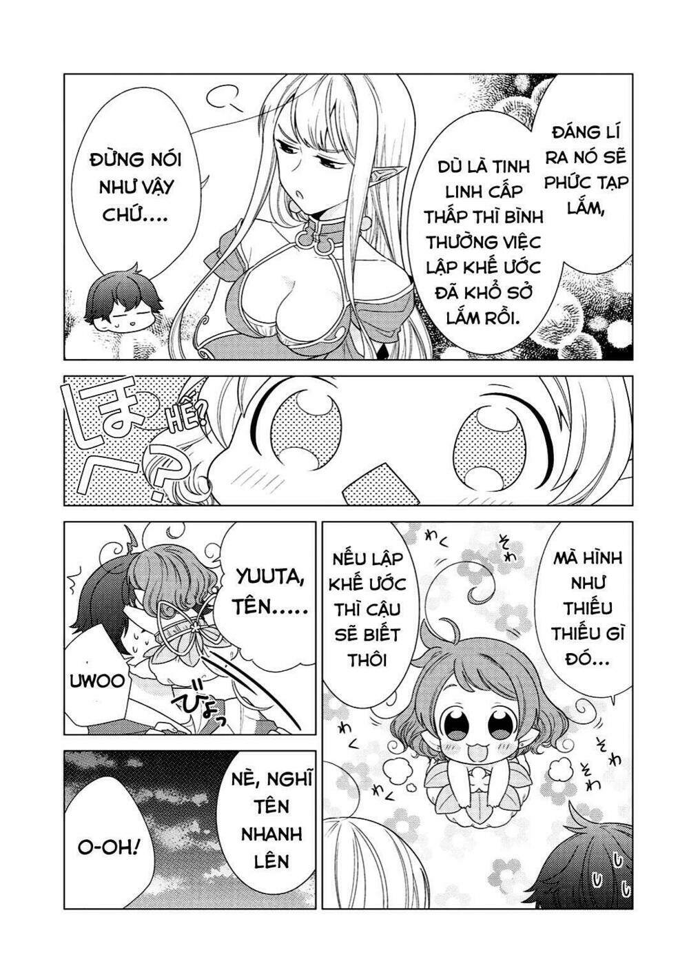 seirei-tachi no rakuen to risou no isekai seikatsu chapter 3 - Trang 2