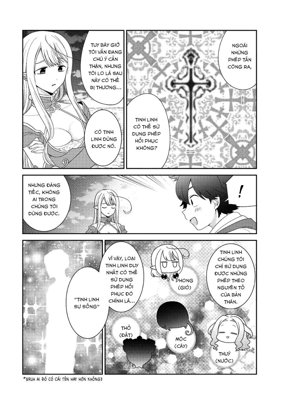 seirei-tachi no rakuen to risou no isekai seikatsu chapter 7 - Trang 2