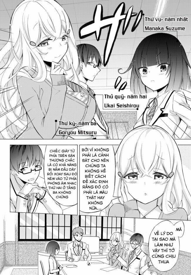 Seito Kaichou Wa Bed No Ue De Subete O Hodoku Chapter 1 - Trang 2