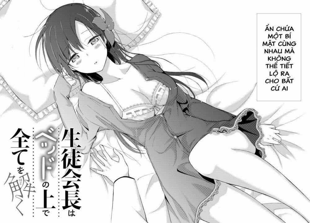 Seito Kaichou Wa Bed No Ue De Subete O Hodoku Chapter 1 - Trang 2