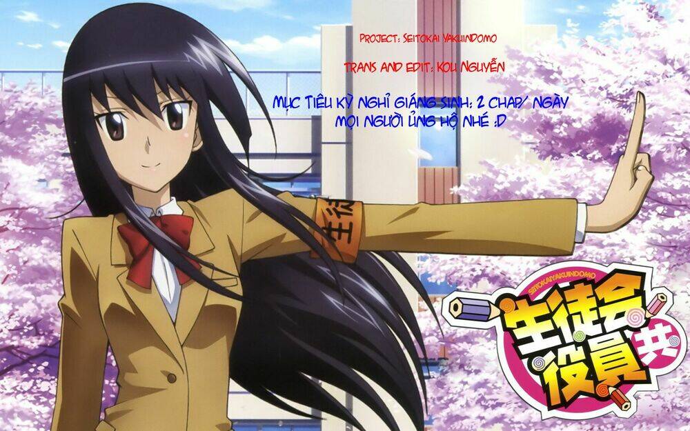 seitokai yakuindomo chapter 145 - Trang 2