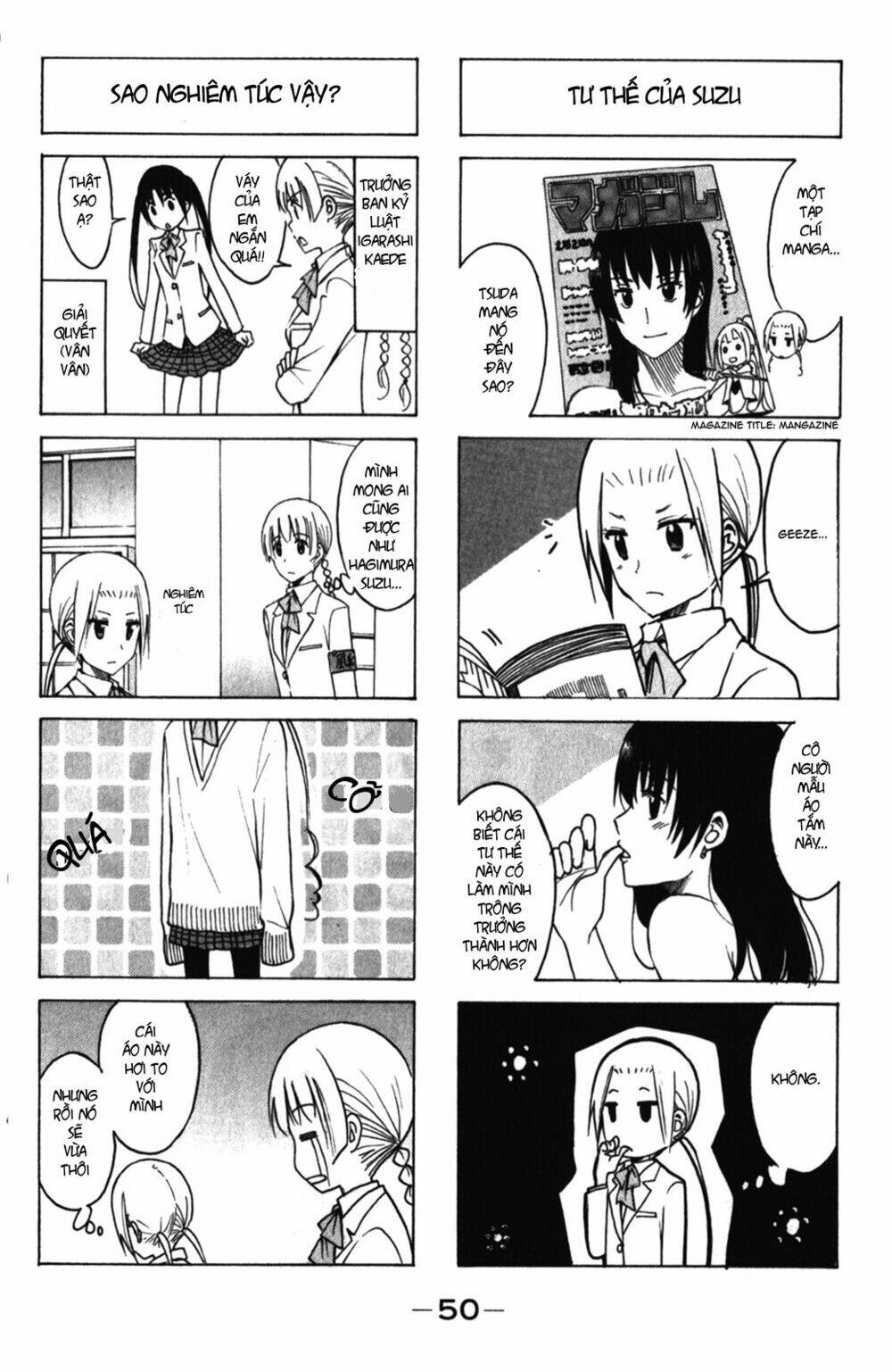 seitokai yakuindomo Chapter 160 - Trang 2