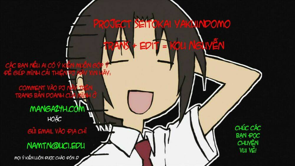 seitokai yakuindomo chapter 164 - Trang 2