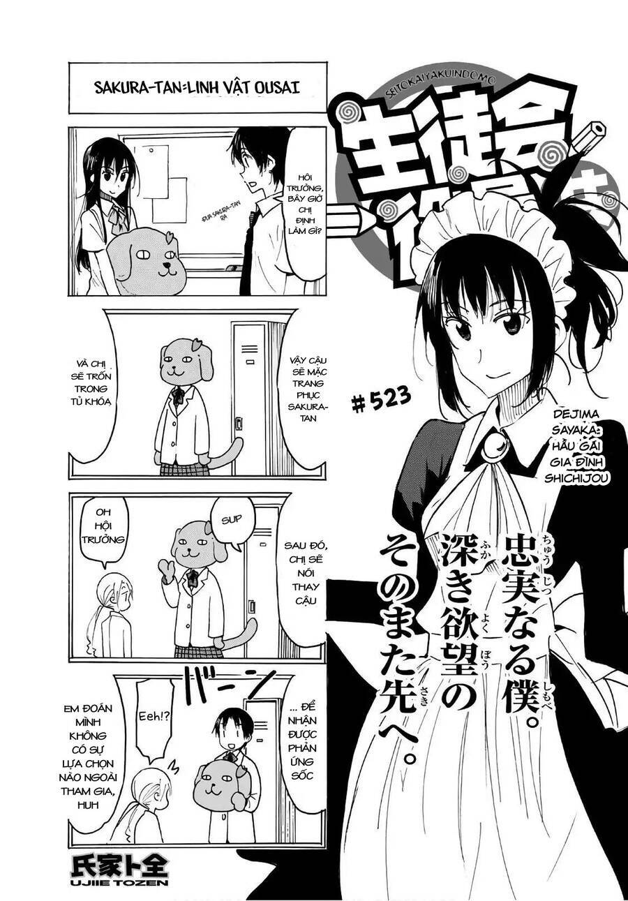 seitokai yakuindomo chapter 523 - Trang 2