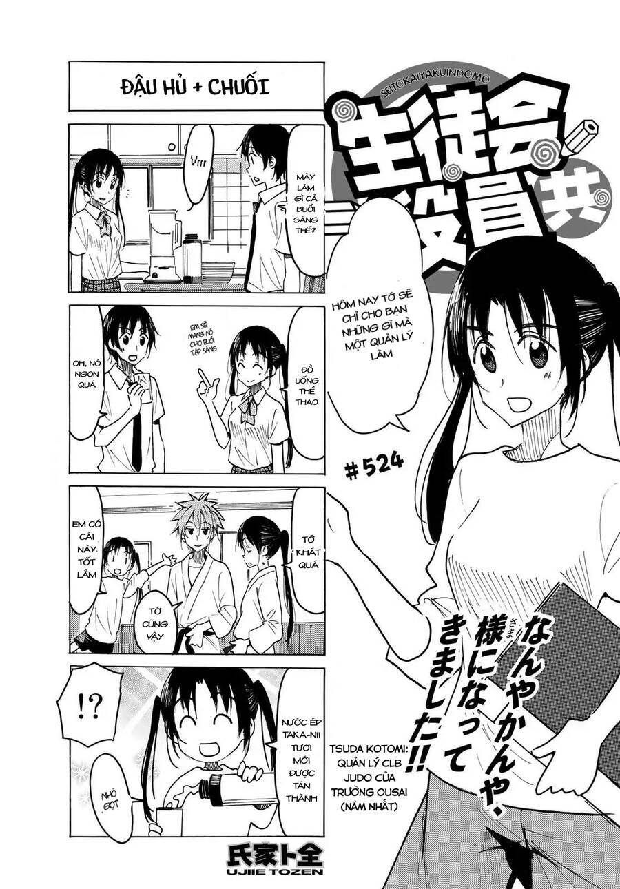 seitokai yakuindomo chapter 524 - Trang 2