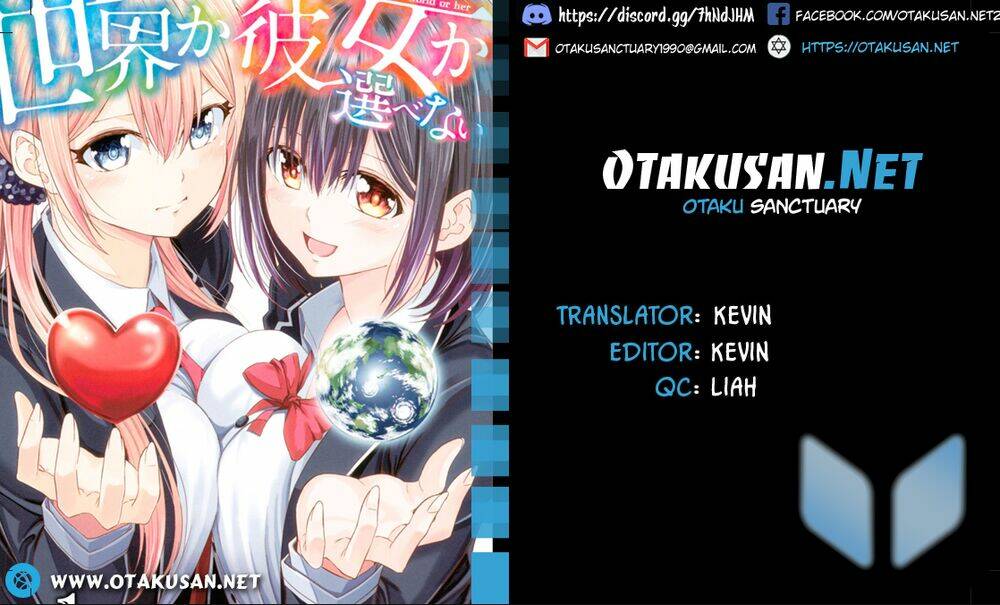 Sekai Ka Kanojo Ka Erabenai Chapter 27 - Trang 2