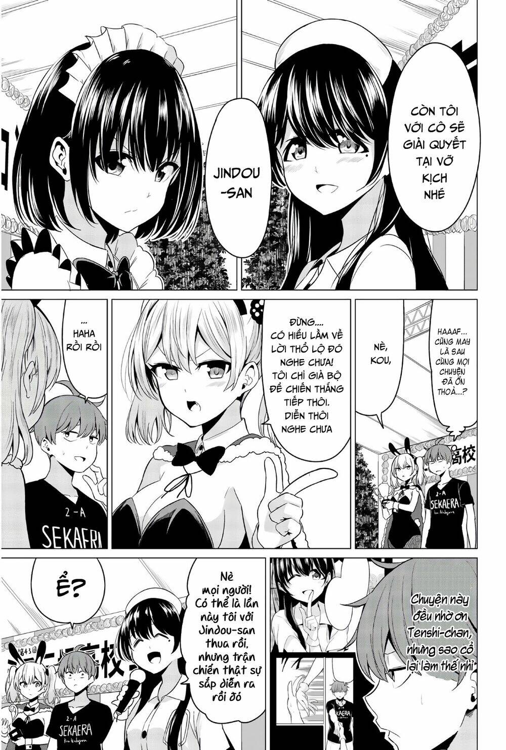 Sekai Ka Kanojo Ka Erabenai Chapter 27 - Trang 2