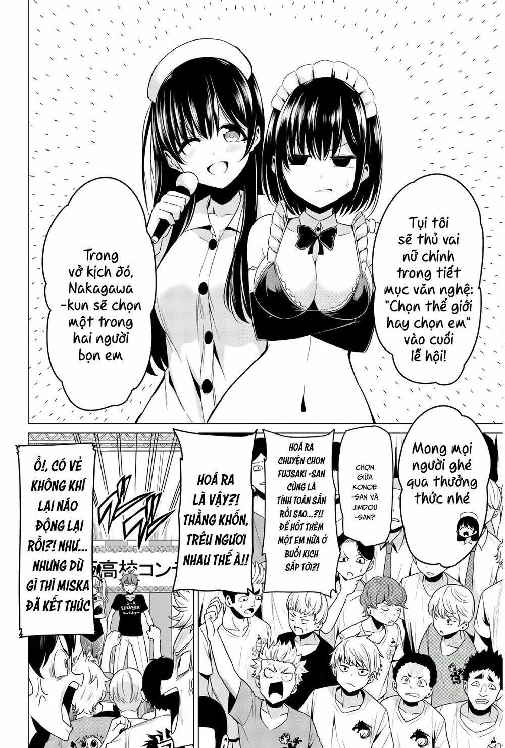 Sekai Ka Kanojo Ka Erabenai Chapter 27 - Trang 2