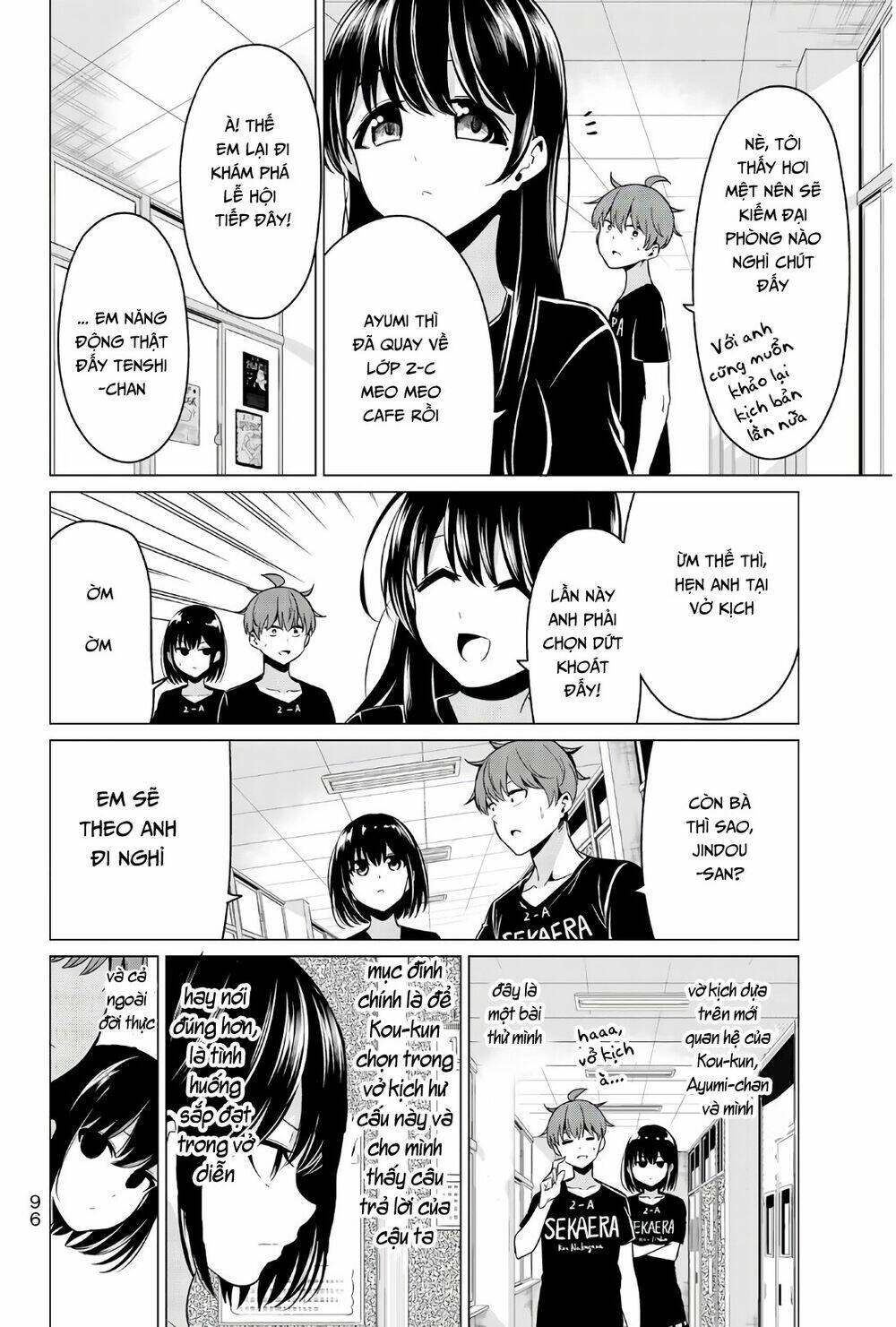 Sekai Ka Kanojo Ka Erabenai Chapter 27 - Trang 2