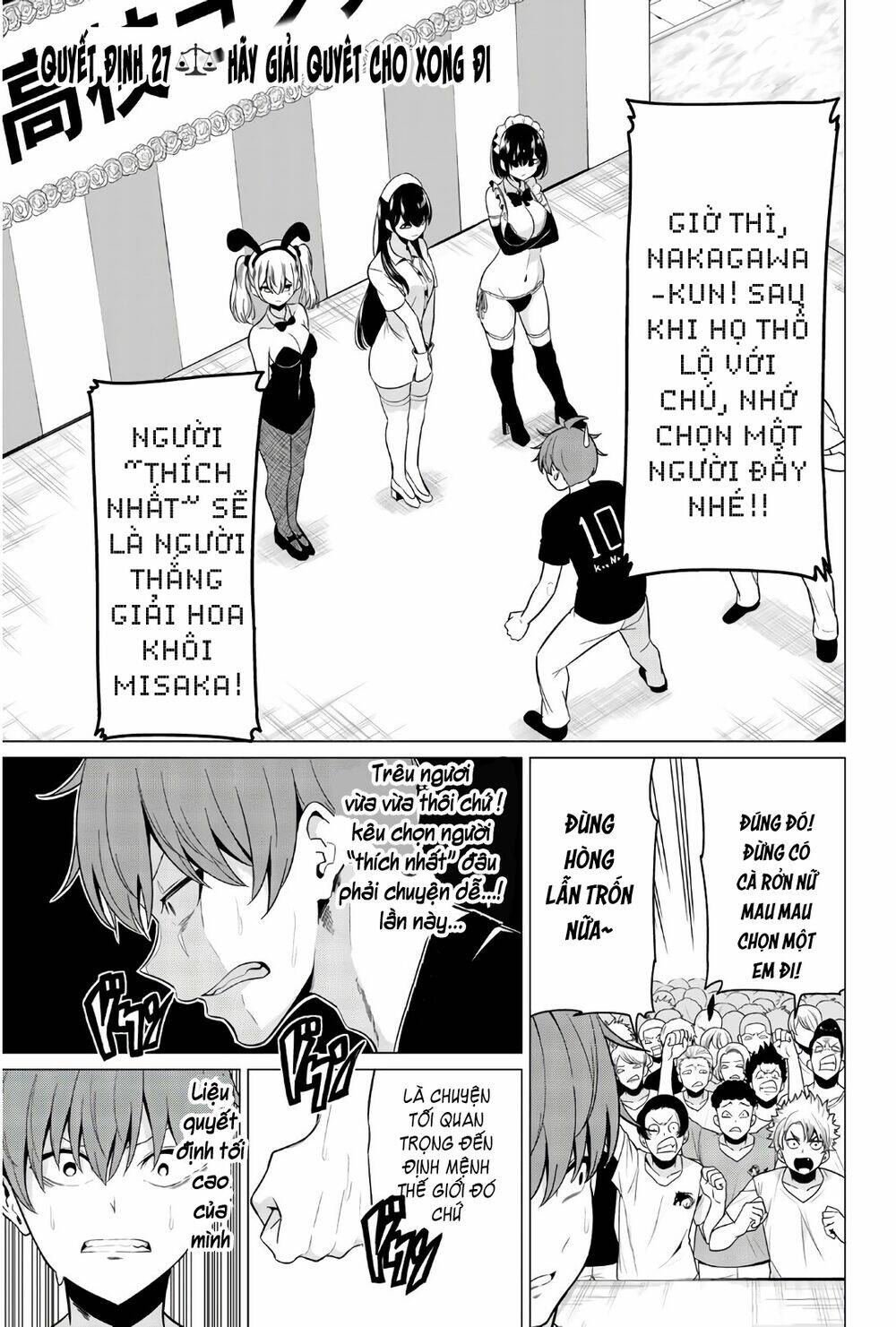 Sekai Ka Kanojo Ka Erabenai Chapter 27 - Trang 2