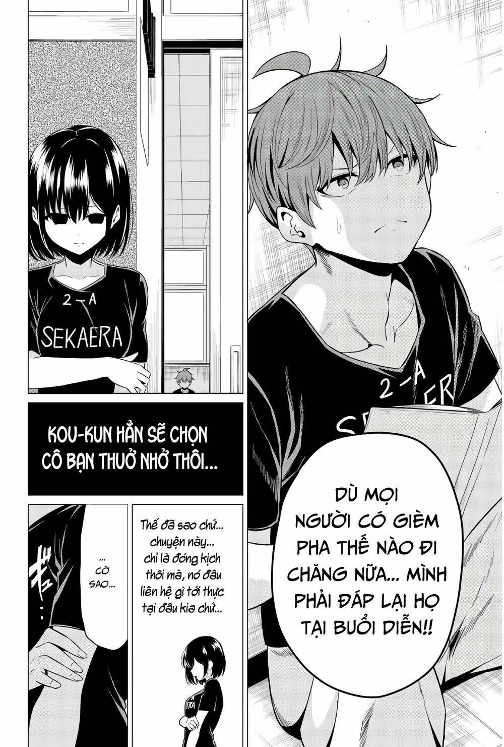 Sekai Ka Kanojo Ka Erabenai Chapter 27 - Trang 2