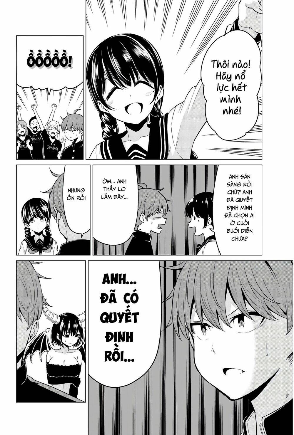 Sekai Ka Kanojo Ka Erabenai Chapter 27 - Trang 2