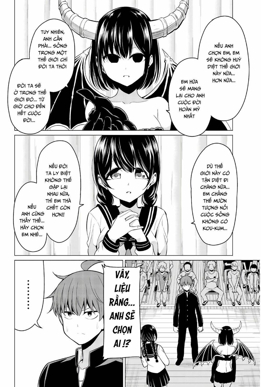 Sekai Ka Kanojo Ka Erabenai Chapter 27 - Trang 2