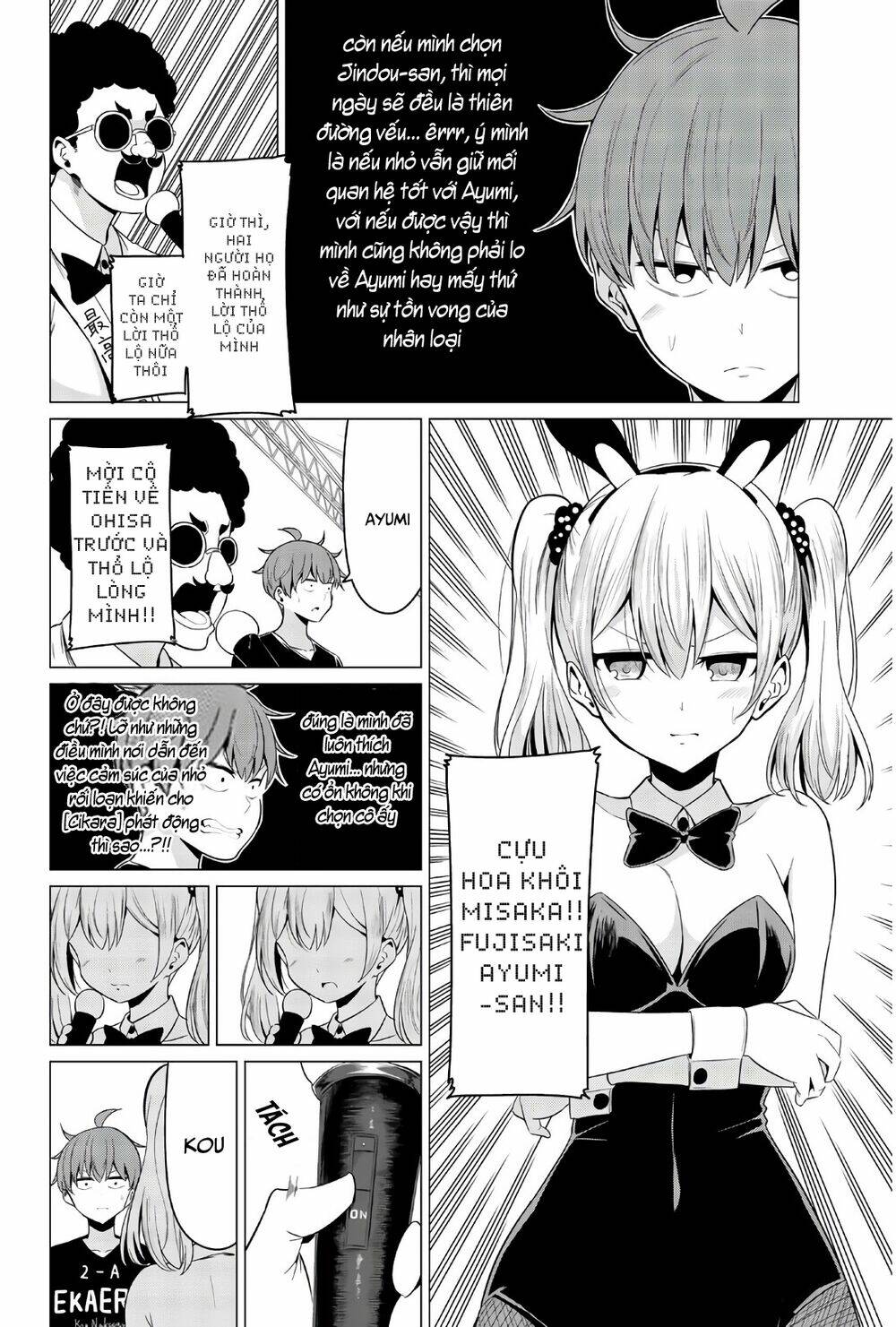 Sekai Ka Kanojo Ka Erabenai Chapter 27 - Trang 2