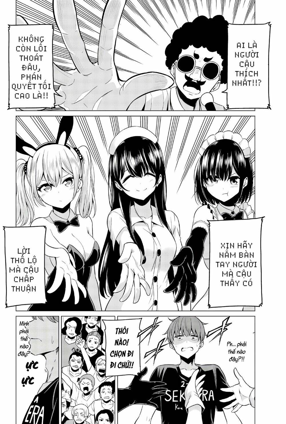 Sekai Ka Kanojo Ka Erabenai Chapter 27 - Trang 2