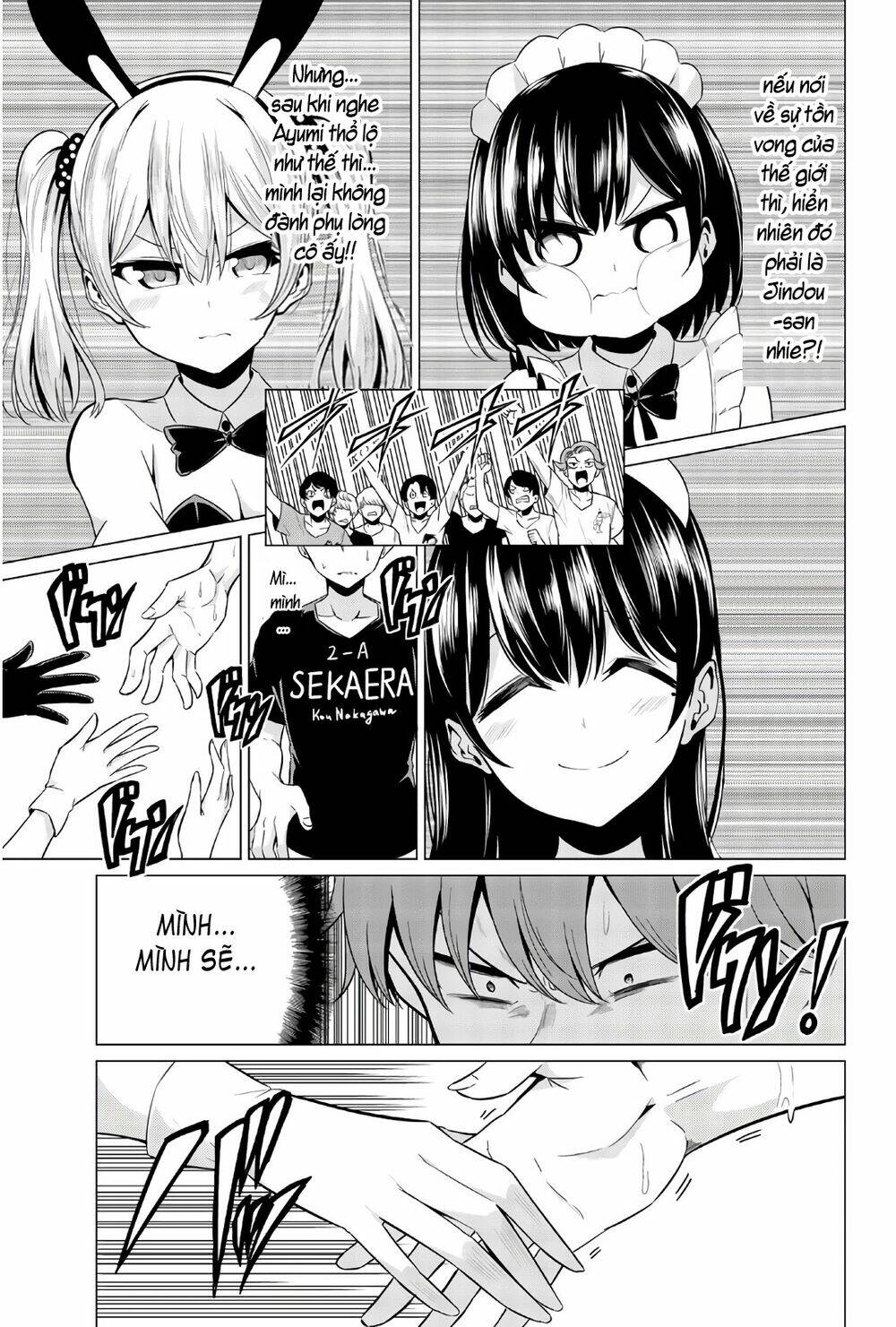 Sekai Ka Kanojo Ka Erabenai Chapter 27 - Trang 2