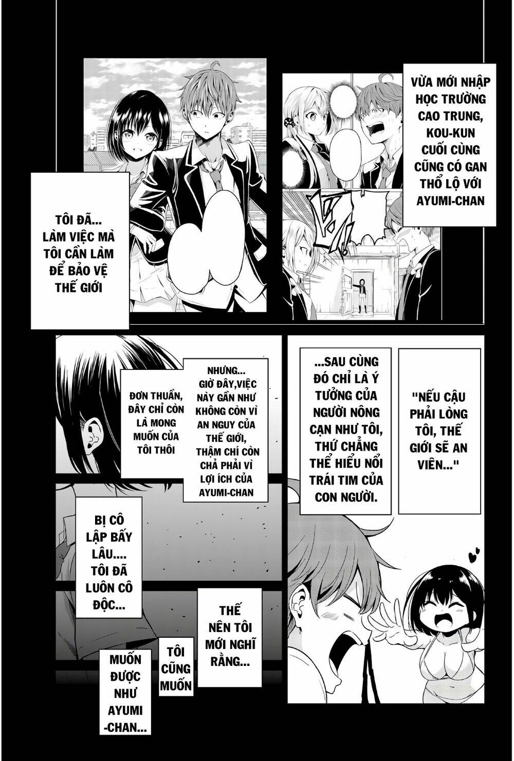 Sekai Ka Kanojo Ka Erabenai Chapter 28 - Trang 2