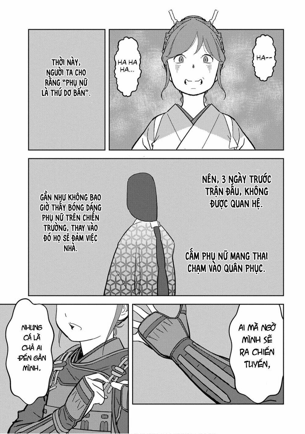 sengoku komachi kurou tan! chapter 23: hành quân tới thủ đô - Next chapter 24: chiến mưu