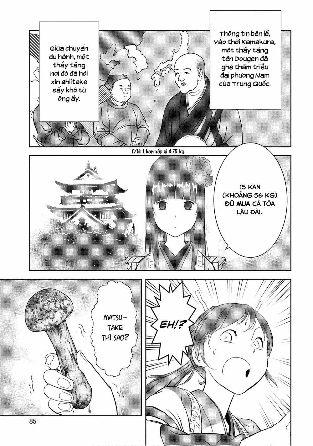 sengoku komachi kurou tan! chapter 8: trồng nấm - Trang 2