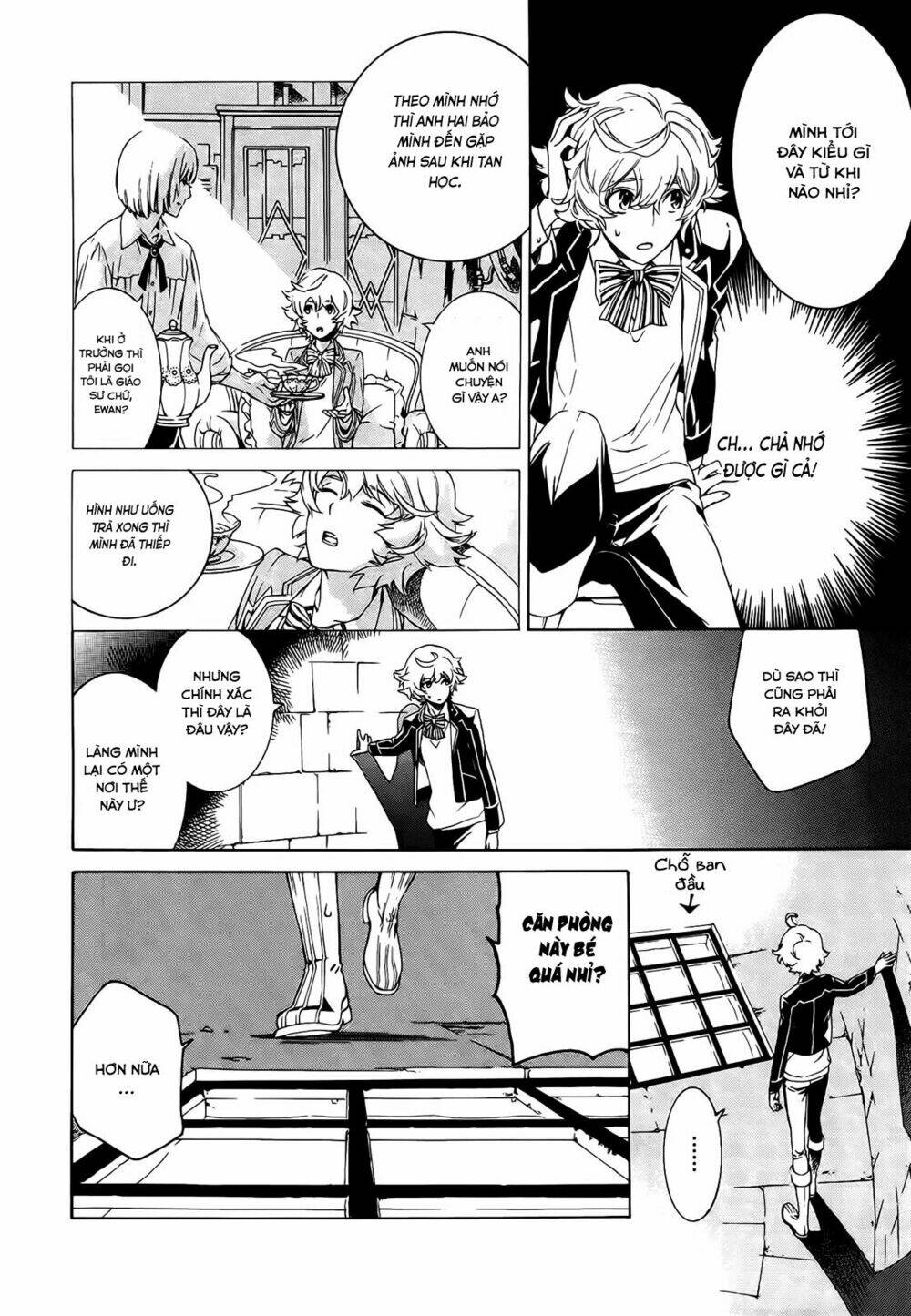 Sennen Meikyuu no Nana Ouji Chapter 1 - Trang 2