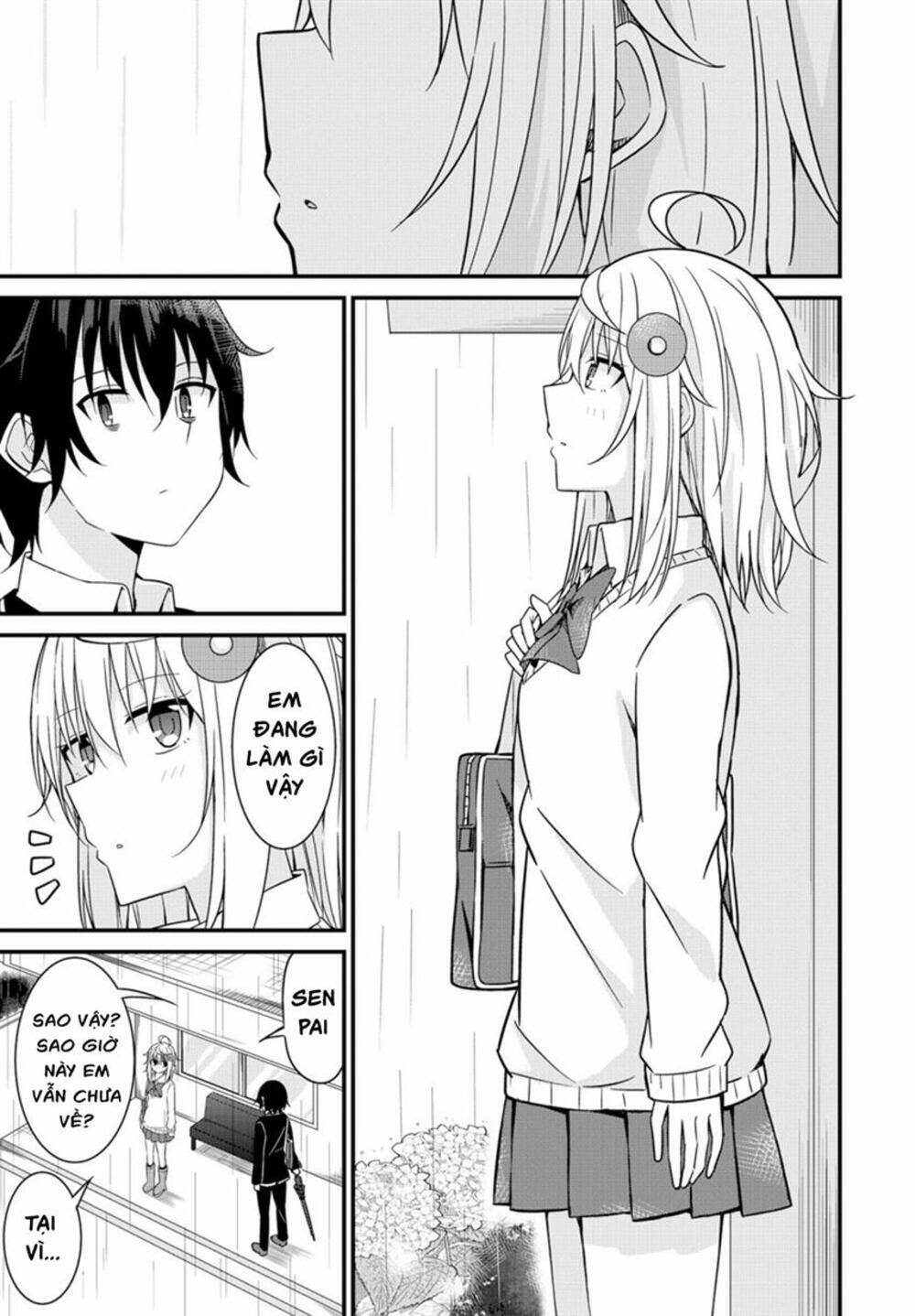 senpai, chotto īdesu ka? chapter 7: - trong cơn mưa - Trang 2