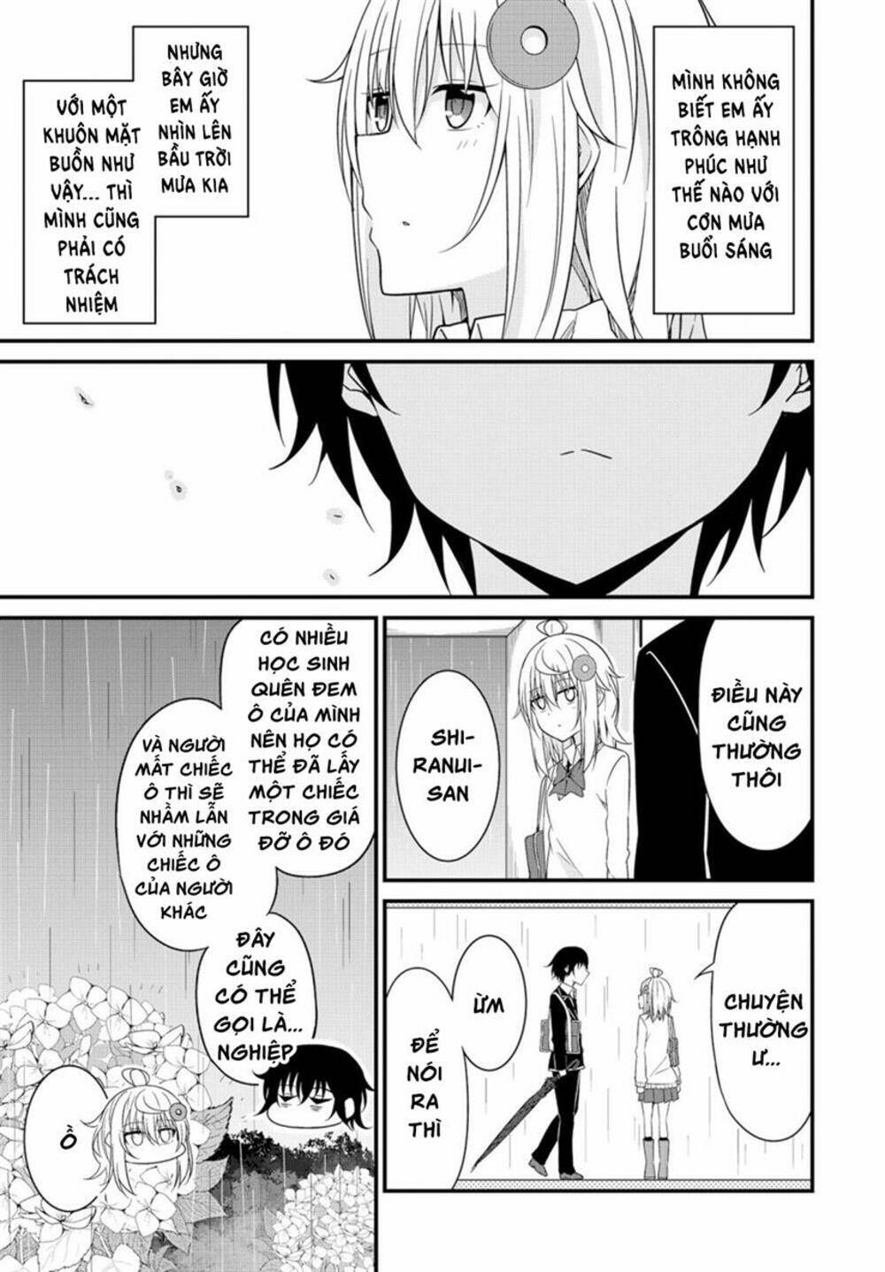 senpai, chotto īdesu ka? chapter 7: - trong cơn mưa - Trang 2