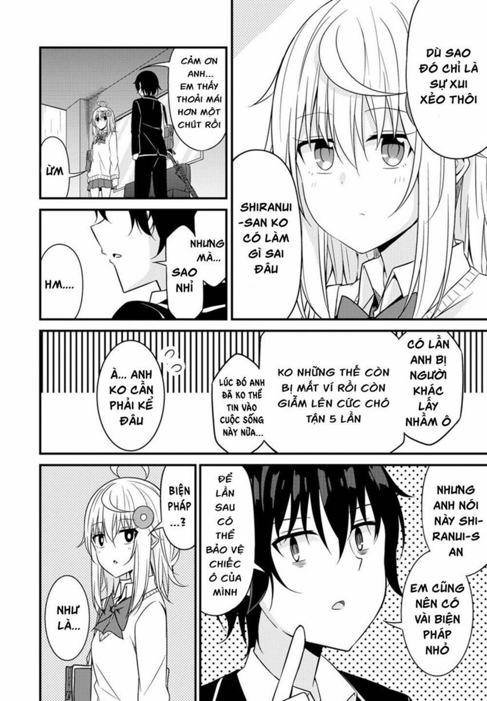 senpai, chotto īdesu ka? chapter 7: - trong cơn mưa - Trang 2