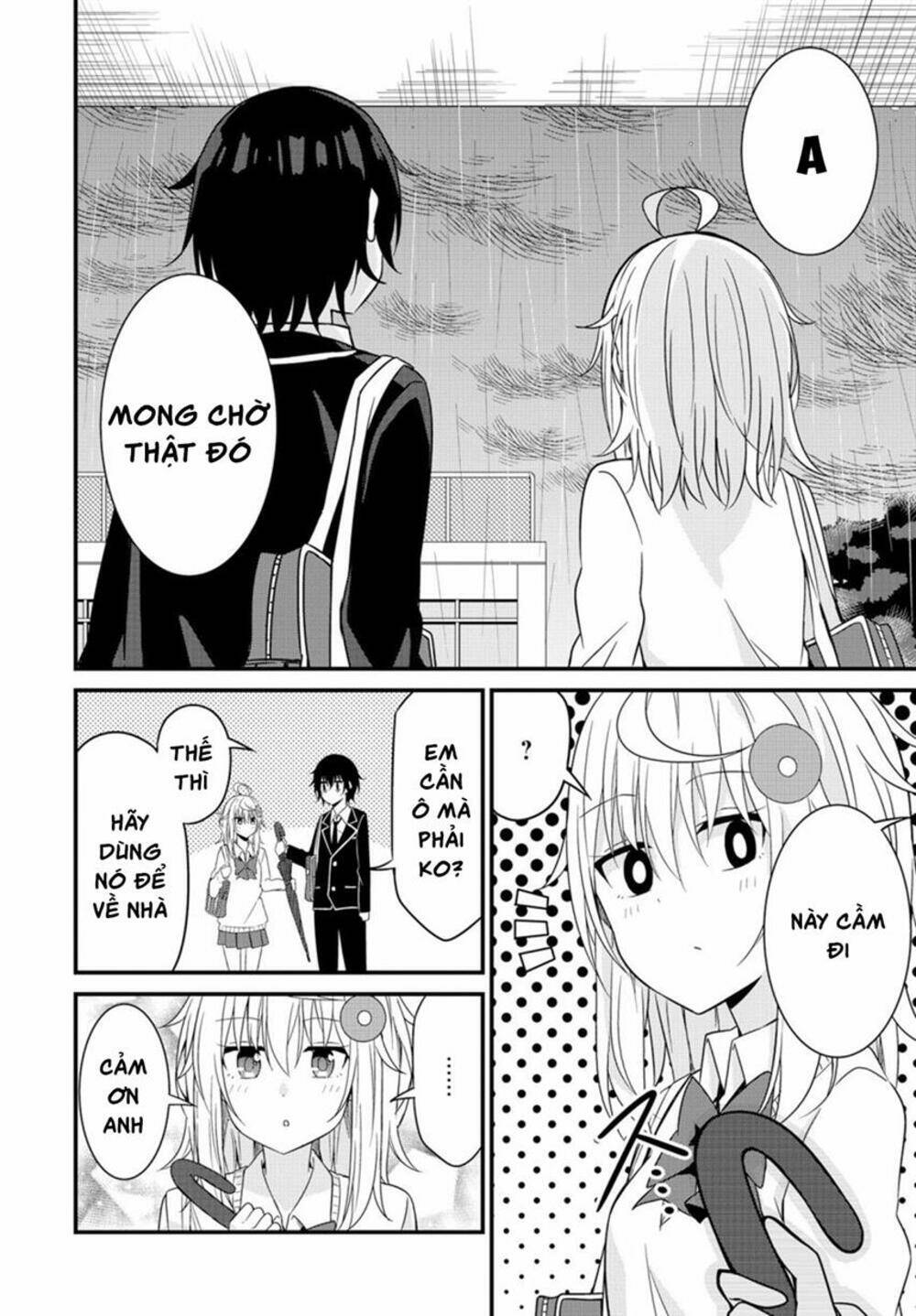 senpai, chotto īdesu ka? chapter 7: - trong cơn mưa - Trang 2