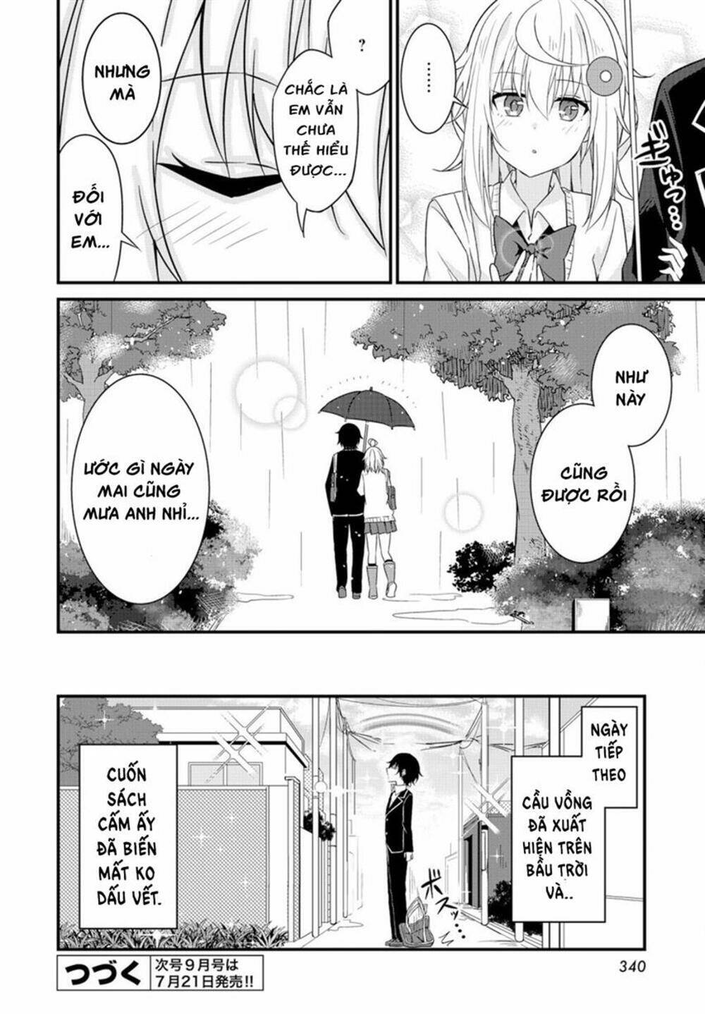 senpai, chotto īdesu ka? chapter 7: - trong cơn mưa - Trang 2