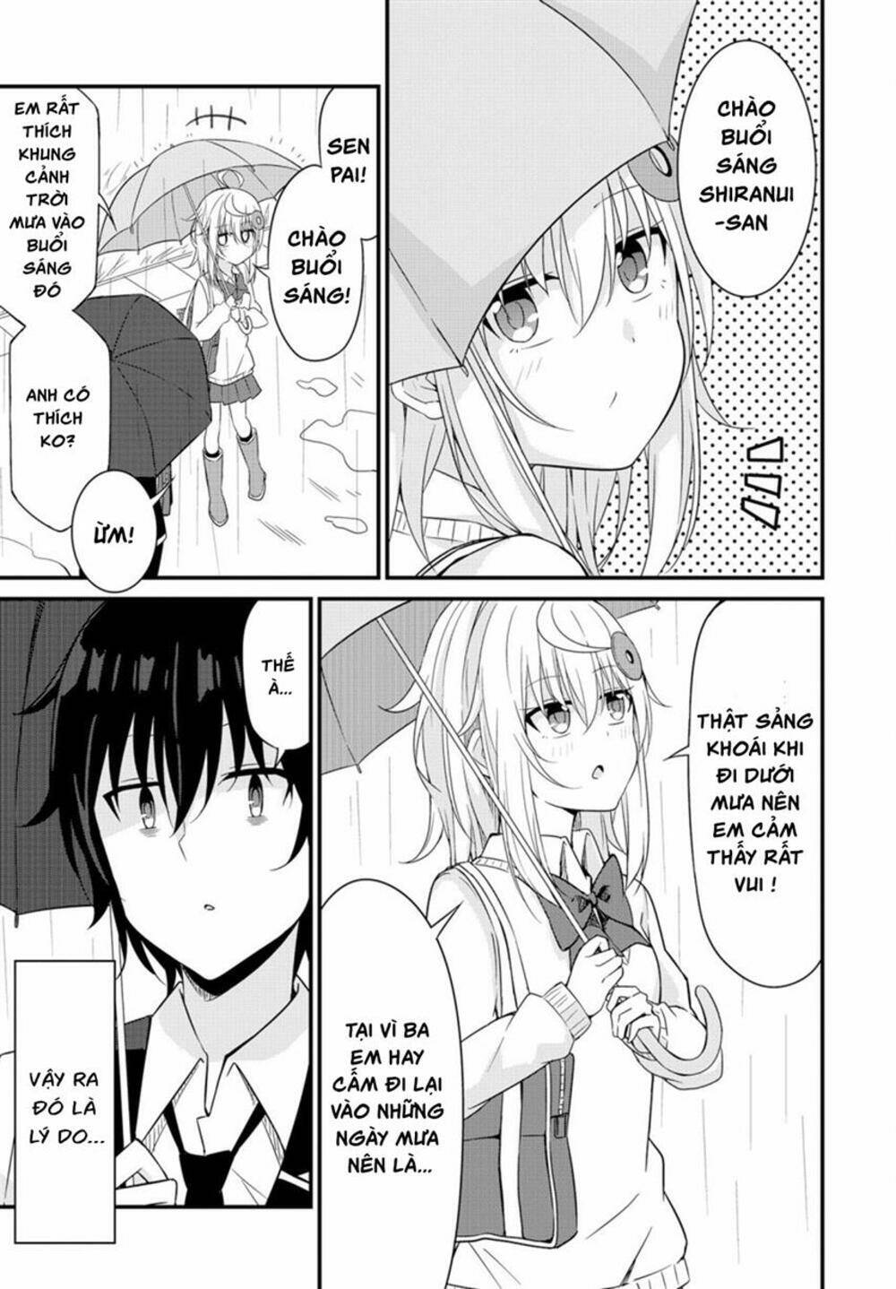 senpai, chotto īdesu ka? chapter 7: - trong cơn mưa - Trang 2