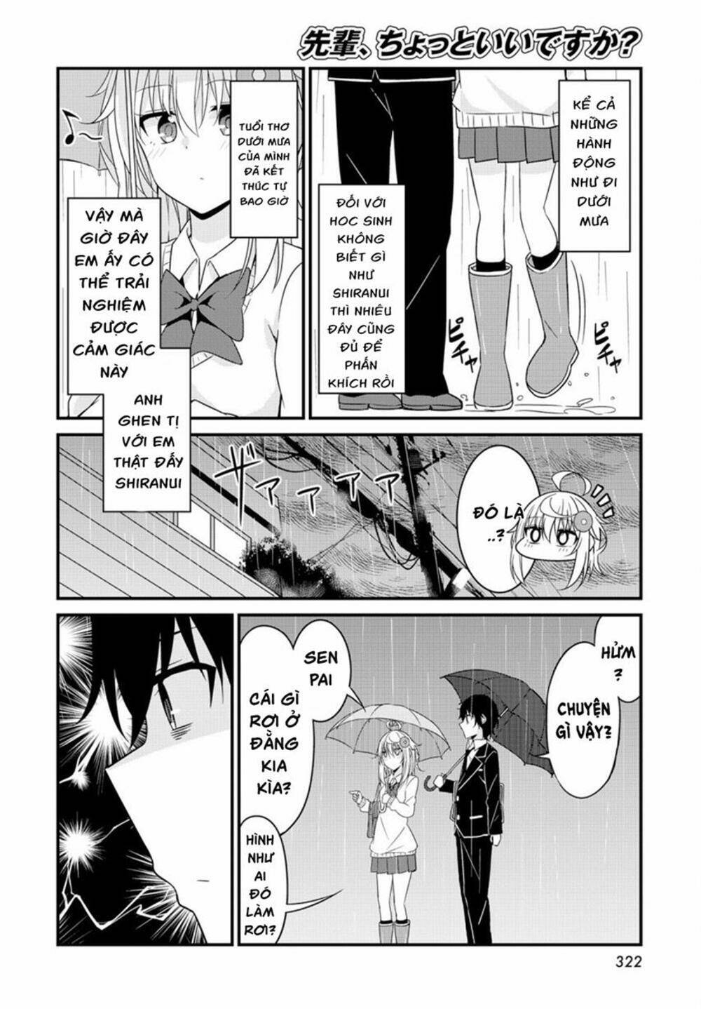 senpai, chotto īdesu ka? chapter 7: - trong cơn mưa - Trang 2