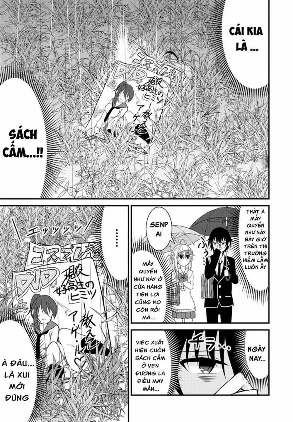 senpai, chotto īdesu ka? chapter 7: - trong cơn mưa - Trang 2