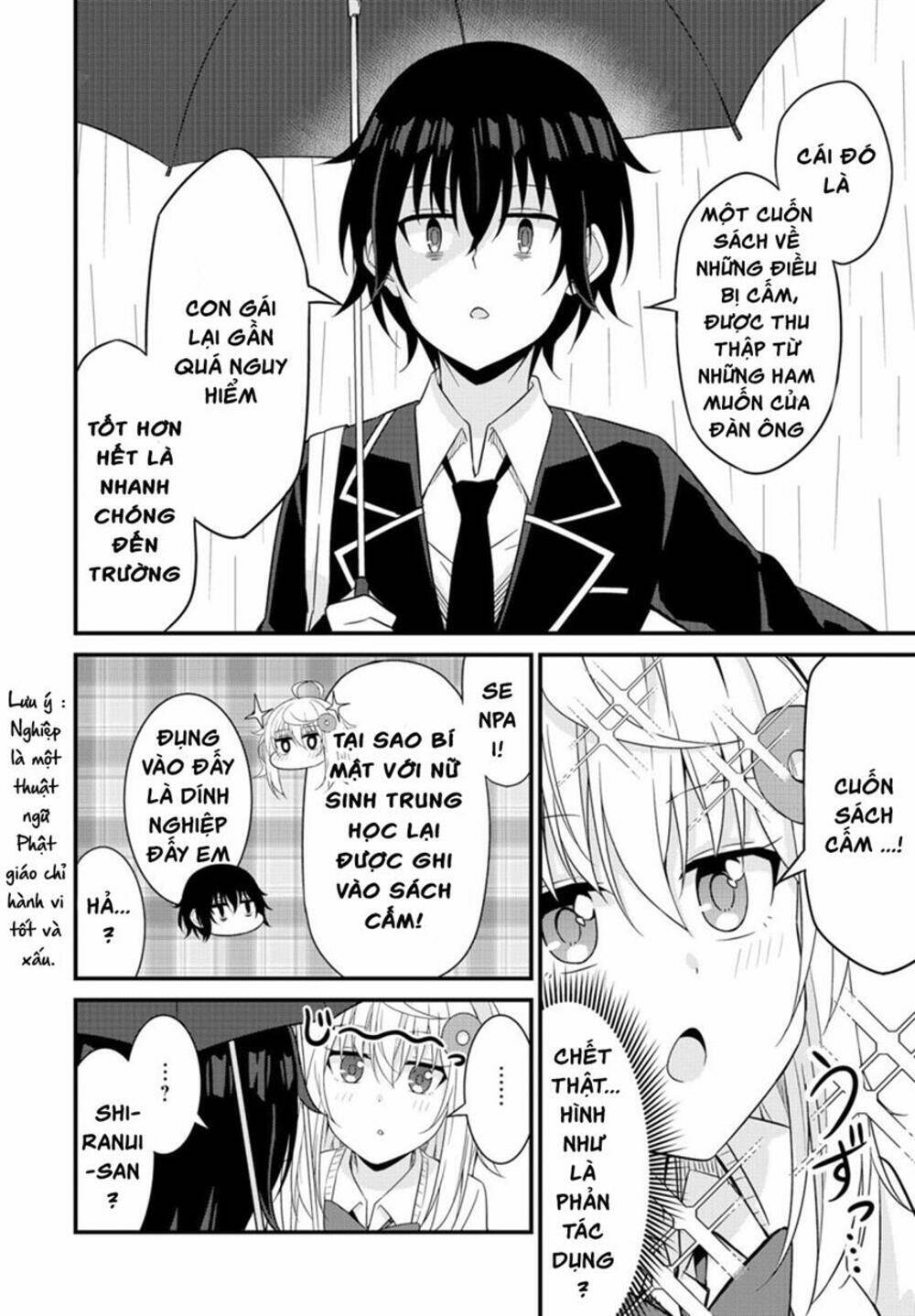 senpai, chotto īdesu ka? chapter 7: - trong cơn mưa - Trang 2