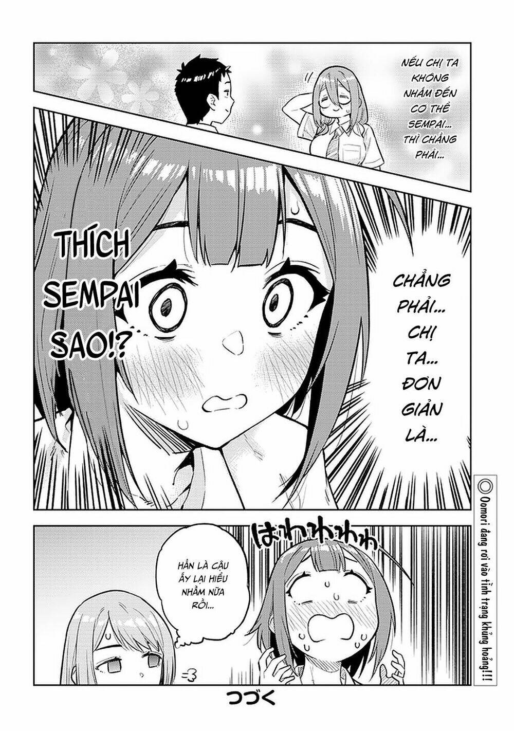 senpai có thích đàn em bb (big boobs) chapter 25 - Trang 2