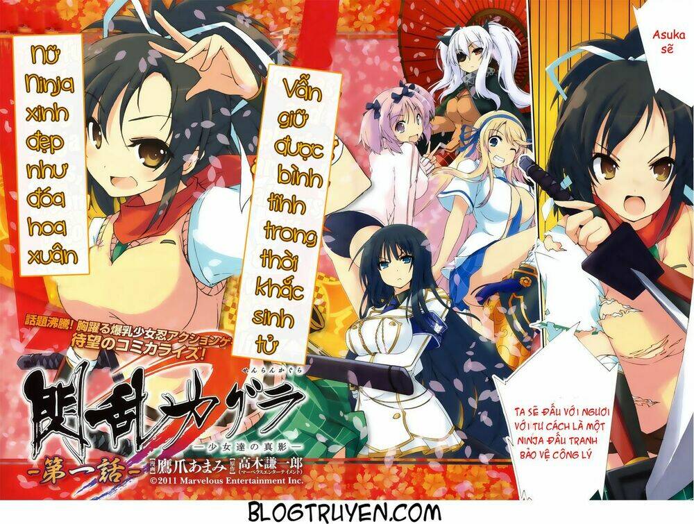 senran kagura - shoujotachi no shinei chương 1 - Trang 2