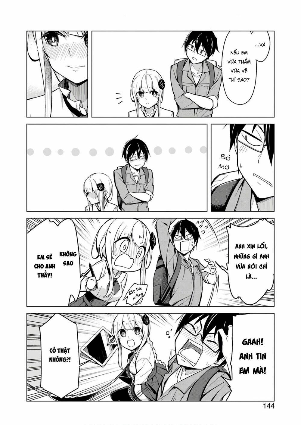 sensei, ore ni kamawazu itte kudasai!! chapter 1 - Trang 2