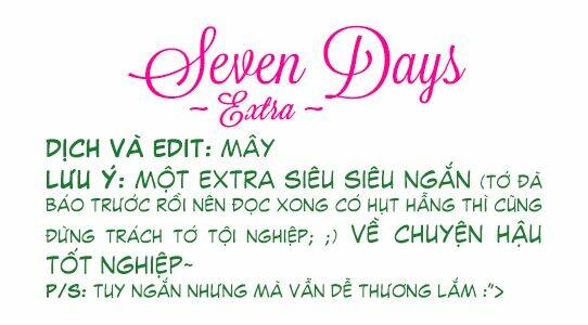 Seven Days Chapter 13.2 - Trang 2