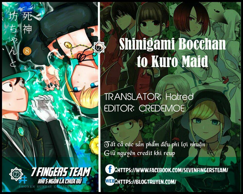 shinigami bocchan to kuro maid chapter 106: em gái và chị gái - Trang 2