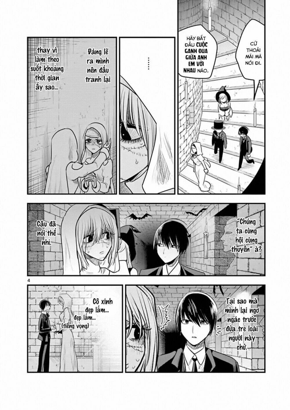 shinigami bocchan to kuro maid chapter 106: em gái và chị gái - Trang 2