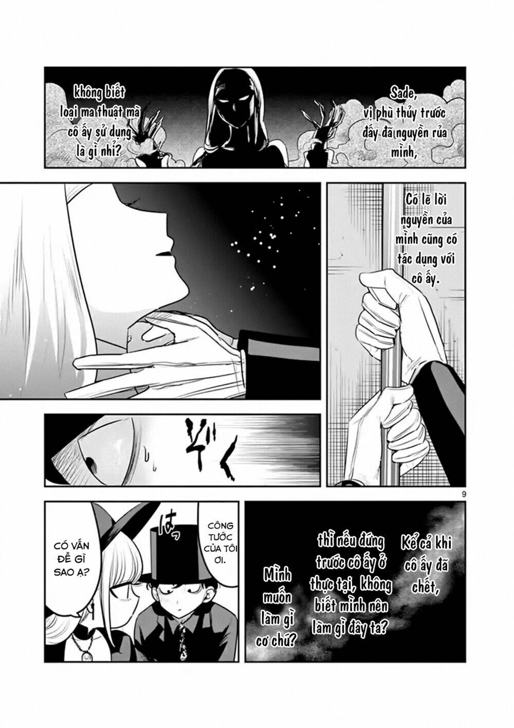 shinigami bocchan to kuro maid chapter 119: chổi bay - Trang 2