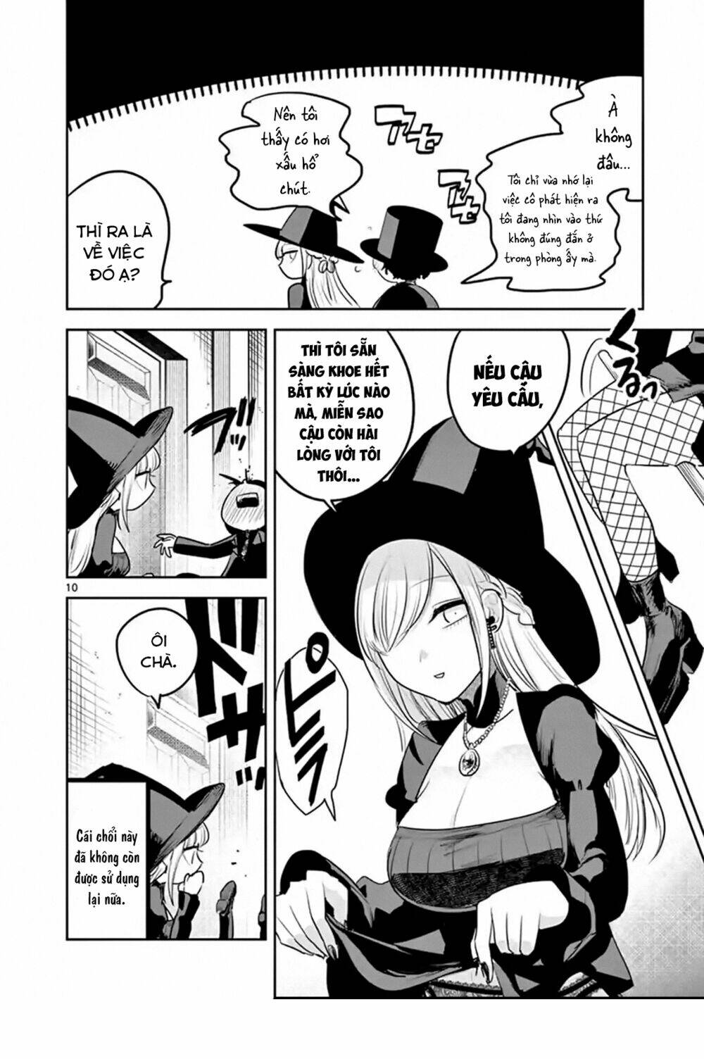 shinigami bocchan to kuro maid chapter 119: chổi bay - Trang 2