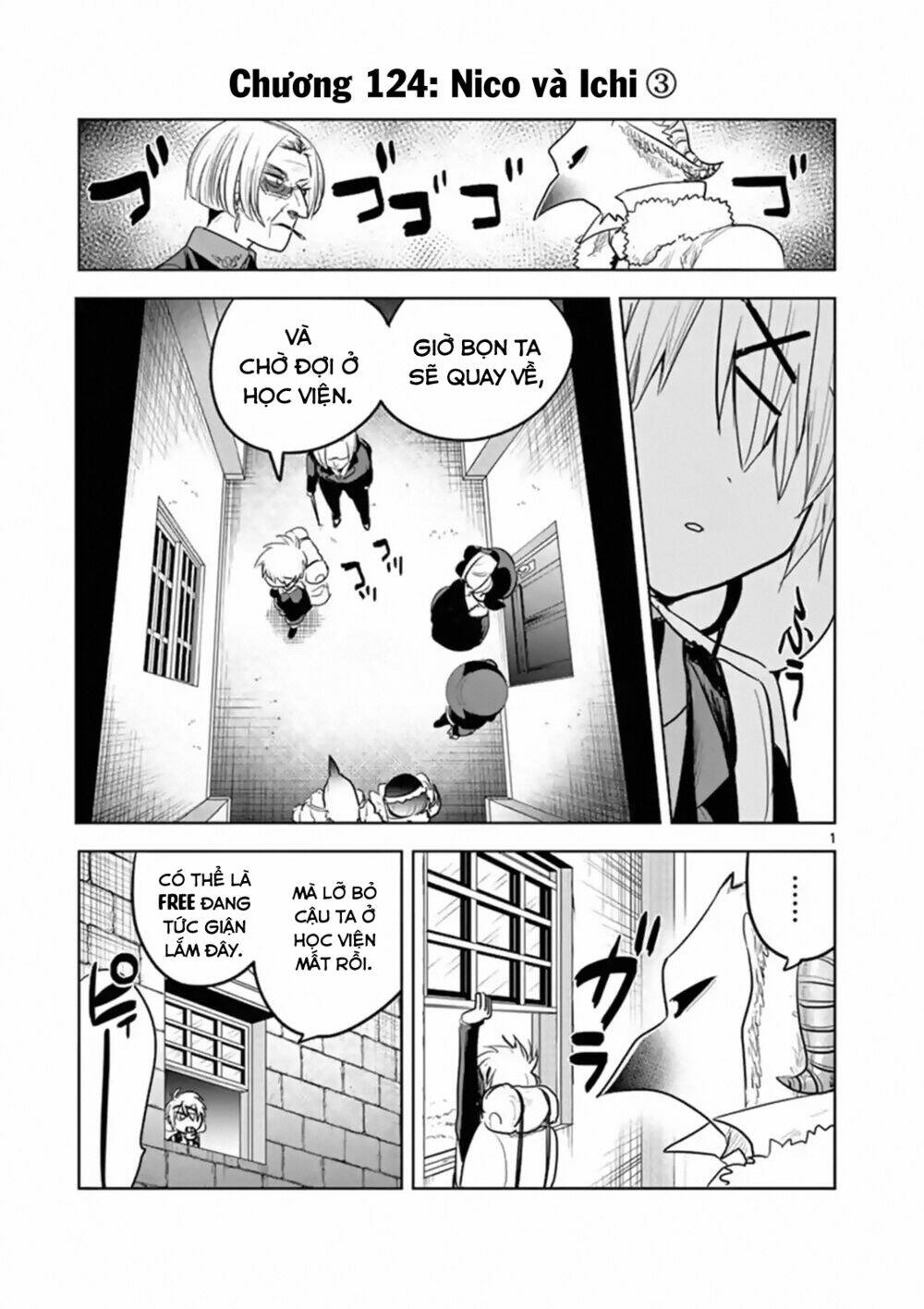 shinigami bocchan to kuro maid chapter 124: nico và ichi (3) - Trang 2