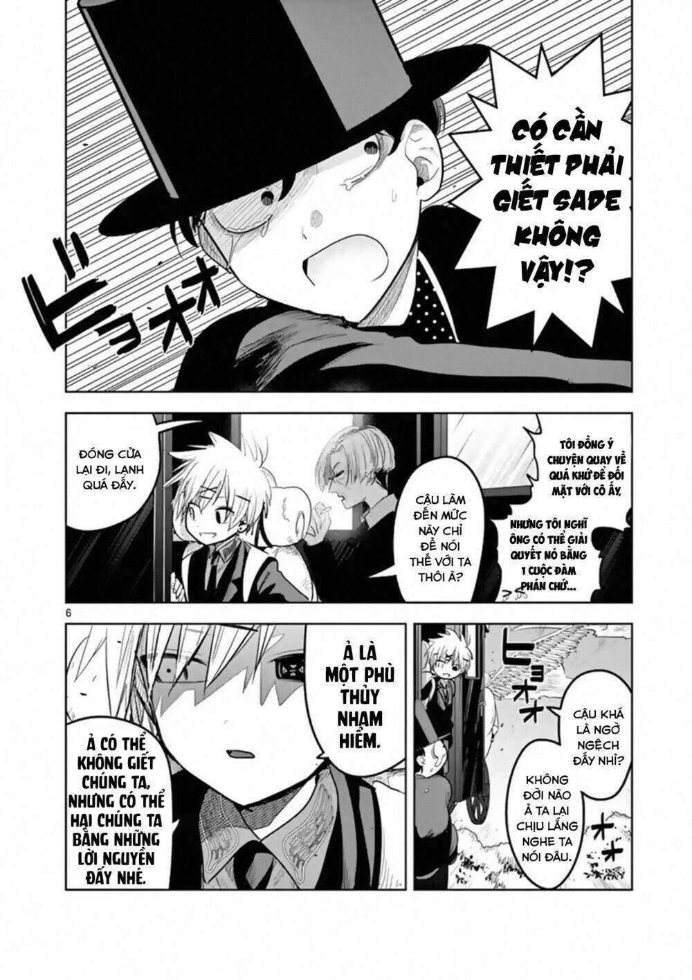 shinigami bocchan to kuro maid chapter 124: nico và ichi (3) - Trang 2